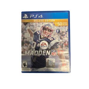 Madden NFL 17 Deluxe Edition PS4 Game football video gaming